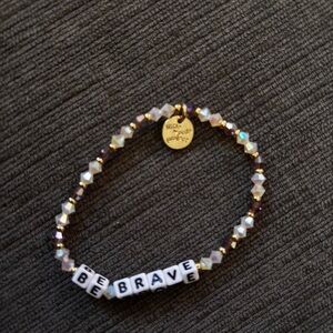 LITTLE WORDS PROJECT LWP BRACELET be brave